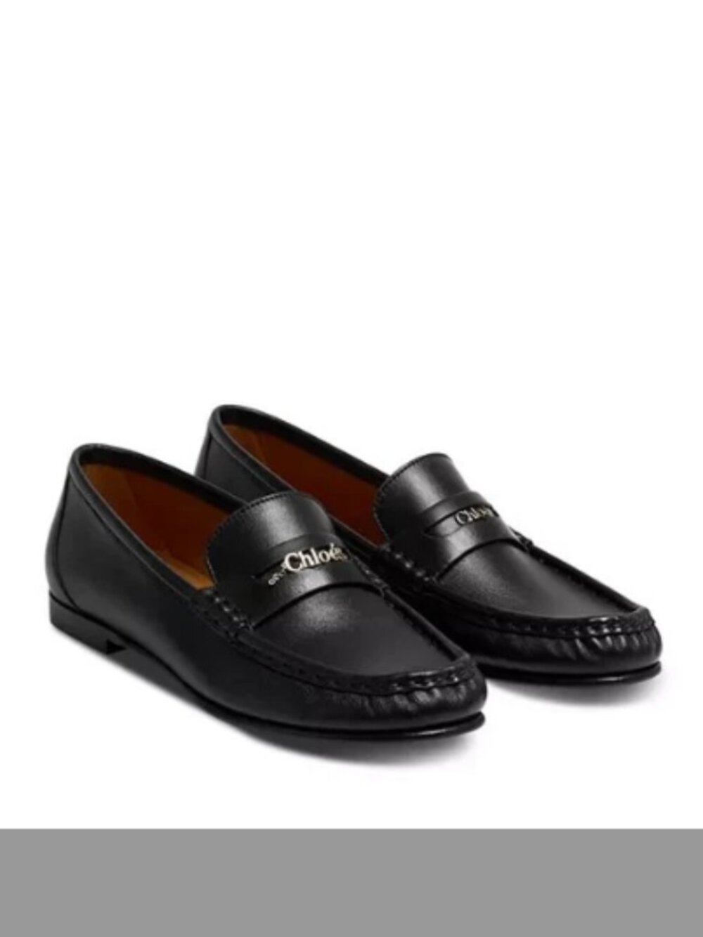 Chloé NIB Women's Loafer Flats (ORIG. $895) (SIZE 9.5 US) (39.5)EU BLACK